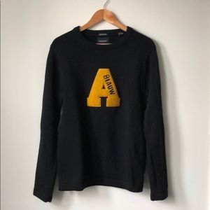 Scotch & Soda Amsterdams Blauw Sweater